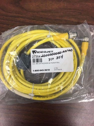 Videojet 27354, CA, 4M Data/Oasis &amp; PWR/PTRN Cable