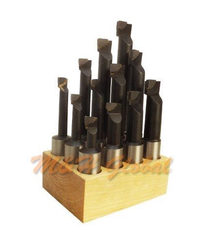 Generic 12 Pc 3/4&#039;&#039; Shank Bore C6 Carbide Tip Boring Bar Set