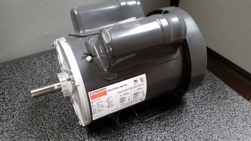 DAYTON INDUSTRIAL MOTOR 1 HP 1725 RPM 1 PH Model: 6K562BC Continuous Duty