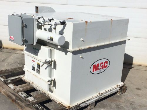 Mac bin vent dust collector with blower 19avs25 new old stock pneumatic for sale