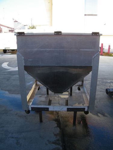 48&#034; x 48&#034; aluminum hopper silo feeder grain airlock conveyor production line for sale