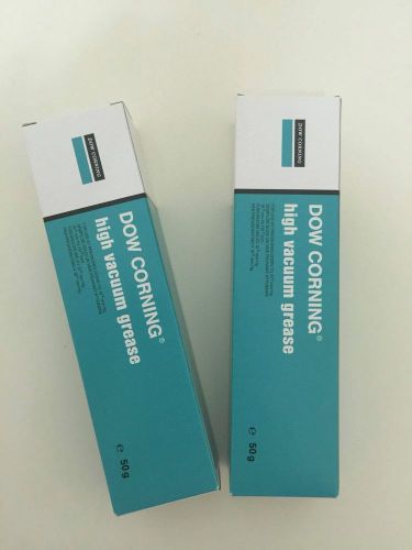 Dow corning high vacuum grease 2 tubes - (2*50 gram) for sale