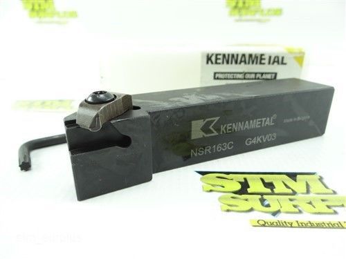 New kennametal indexable tool holder nsr163c includes case 1&#034; shank for sale