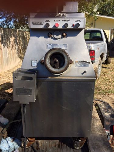 Hobart MG 1532 Meat Mixer Grinder with Foot Pedal!