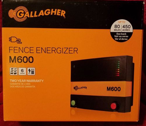 New gallagher m-600 fence energizer free shipping!!! for sale