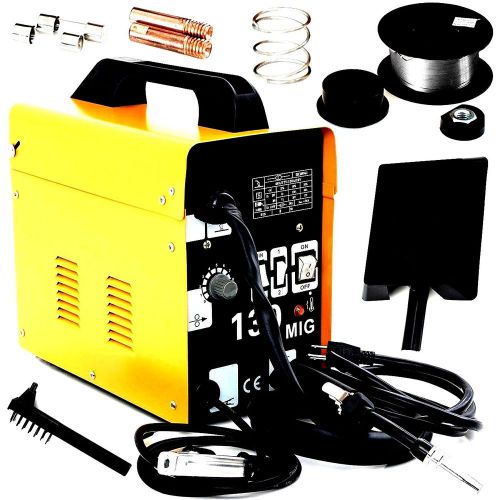 ARKSEN MIG-130 Gas-Less Flux Core Wire Welder Welding Machine Automatic Feed