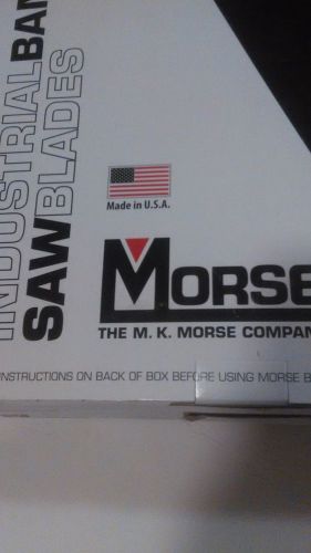 New Morse Band Saw Blades.