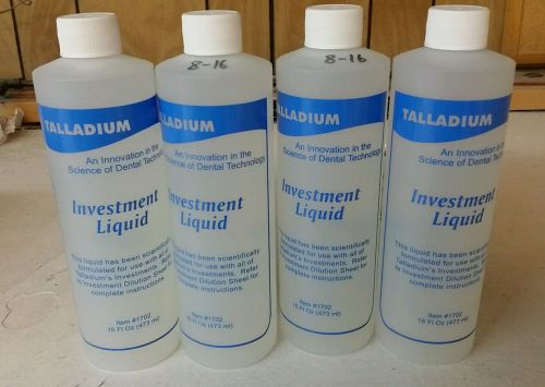 dental investment liquid