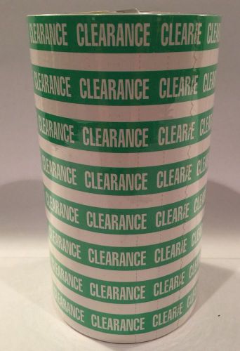Monarch Senso Clearance Labels For 1151 1152 1176 1177 - Brand New Sealed