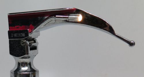 Laryngoscope blade macintosh 2 adult foregger airway emergency vintage for sale