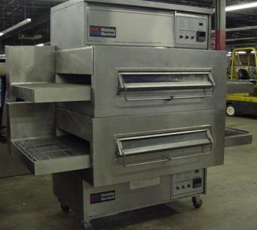 MIDDLEBY MARSHALL PS360S Doublestack Gas Conveyor Pizza Ovens - Warranty Avail.