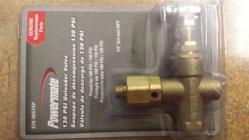 Powermate  valve-pilot unloader 100-130 psi 070-0057rp for sale
