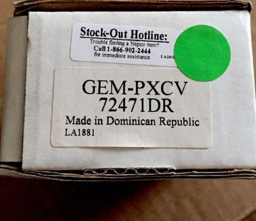 Napco GEM-PXCV 72471 DR Proximity Card Reader Grey  Cover Only