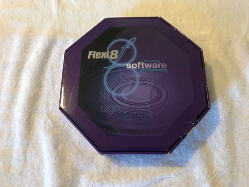 Flexisign Designer Flexi Sign software 8.0v2 dongle disc licensed SAI