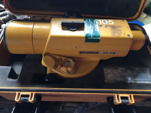 Topcon at-f2 used engineers grade auto level for sale