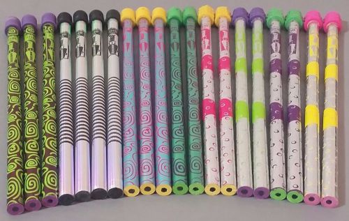 20 New Authentic Nickelodeon Yikes! 1990&#039;s Pencils Rare Retro Vintage Old Stock