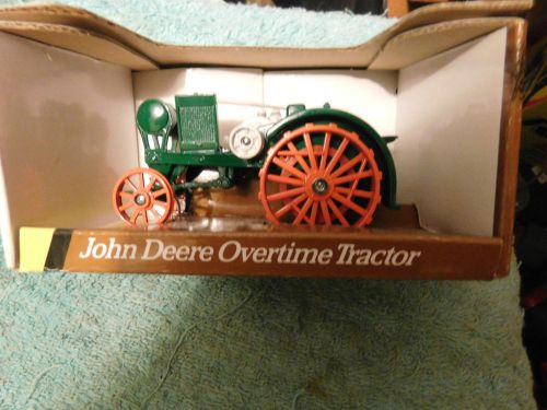 1/32 scale toy John Deere Overtime tractor/original box