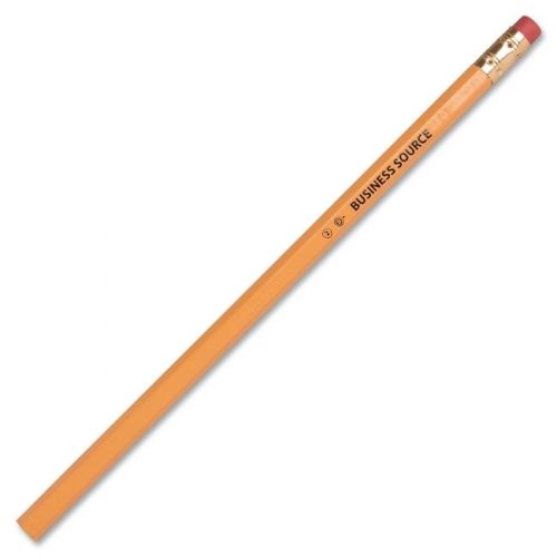 &#034;business source woodcase pencil, #2 pencil grade yellow barrel 72 box 37508&#034; for sale