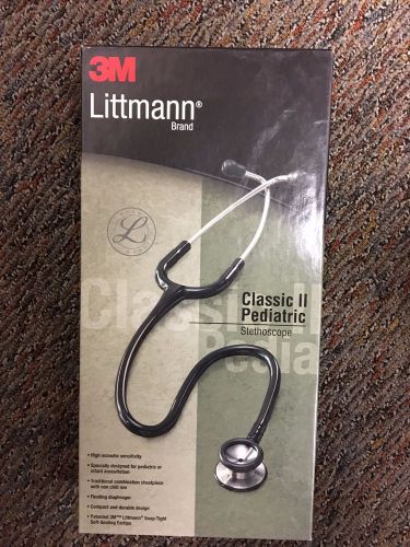 3m littmann classic ii pediatric stethoscope new, 2113r-red color for sale