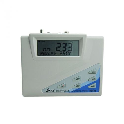 Az-86505 benchtop ph / orp / tds / conductivity / desktop salinity meter for sale