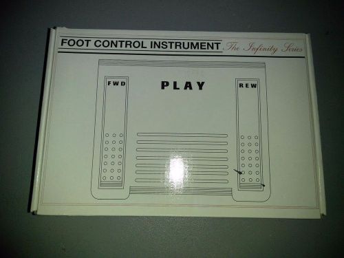 NEW INFINITY IN-USB-1 TRANSCRIPTION FOOT PEDAL HOME OFFICE PLAY REW FWD USB