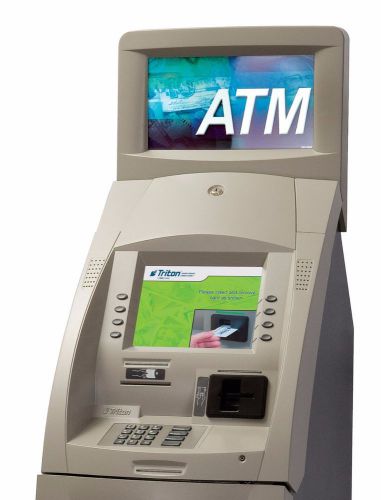 NEW Triton ATM LIGHTED DISPLAY TOPPER fits TRITON 9100 - RL5000 RL2000 X2 XE