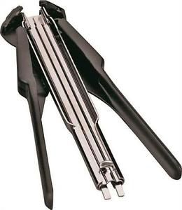 Weston 47-1401 Heavy Duty Hog Ring Plier With Non-Slip Grip, Stainless Steel