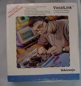 TEKTRONIX VOCAL LINK SOFTWARE FOR TDS SERIES OSCILLOSCOPES