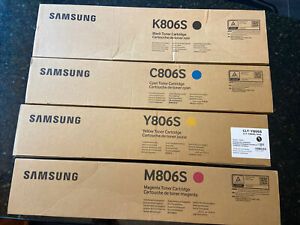 FULL SET SAMSUNG  CLT-K806S CLT-Y806S CLT-M806S CLT-C806S Black/Magenta/Cyan/Yel
