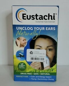 Eustachi Eustachian Tube Exerciser- Unclog Your Ears Naturally NEW Drug Free
