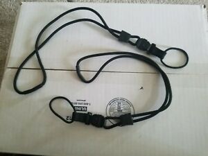 Black  EK Lanyard Plus with Detachable Soft End by EK USA - 10252 2PACK