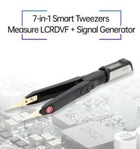 DT71 Portable Digital Tweezers LCR Meter 10KHz Signal Generator Resistor IU