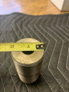 2” Program Cylinder/ Rod Coupler 4” Long 10 Thread Per Inch