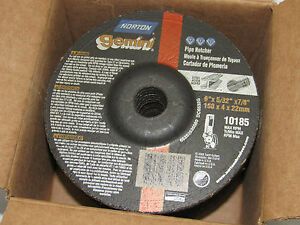 20 pcs NORTON Gemini 6&#034; x 5/32&#034; x 7/8&#034; Pipe Notcher Grinding Discs Steel USA