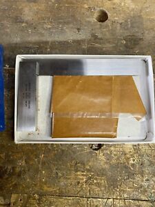 Vintage 6” Moore &amp; Wright Machinist’s Square (with Box)
