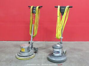 NSS Thoroughbred 175 &amp; Advance Pacesetter 170HD Floor Scrubber Polisher bidadoo