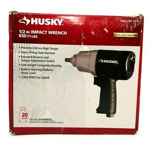 Husky 650 ft./lbs. 1/2 in. Impact Wrench Model # H4455