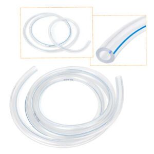 10ft 1/2&#034;ID 3/4&#034;OD Clear Flexible Durable PVC Vinyl Tubing Hose Vacuum Line