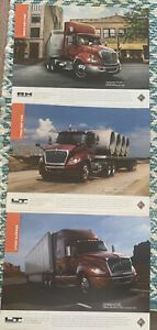 Lot/3 International Truck  2-Sided Sheets