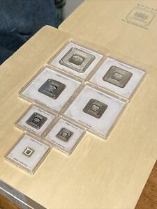 Geiger Edelmetalle Silver Assay Set 100g 50g 1oz 20g 10g 5g 1g