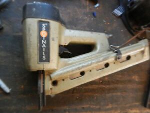 OLDER SPOTNAILS AIR PNEUMATIC NAILER LOT A2 SPOT NAILS