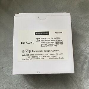 LVS # LUT-ALCR-D Emergency Power Control 120-240/277 volt 50/60 Hz
