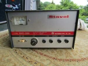Staval Power Supply SVC 350 Input 110 or 220 AC Out Put 110 and 220V AC  Powers