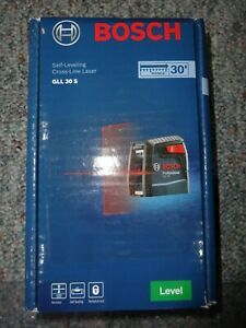 Bosch GLL 30 S Self-Leveling Cross-Line Laser  30&#039; *NEW*