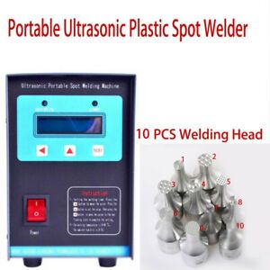 10 in 1 Car interior Ultrasonic Plastic Welding Machine Plastic Spot Welder 110V