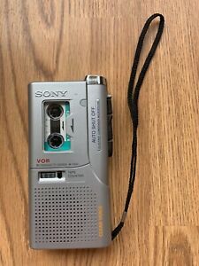 Sony VOR Microcassette-Corder Recorder M-540V Auto Shut Off Tape Counter