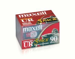 Maxell 108562 Brick PacksMaxell 108562 Low Noise Surface 90 min Recording Tim...