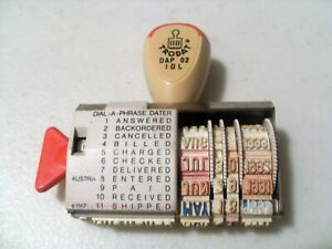 TRODAT Adjustable Ink Stamp DAP 02