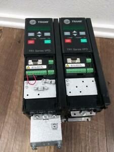 i25~   Lot of 2- Trane 178F7484 TR1 Series VFD, Variable Frequency Drive