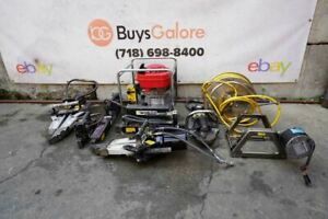 Hurst Jaws of Life Hydraulic Cutter, Ram, Pump Great Set Honda Motor